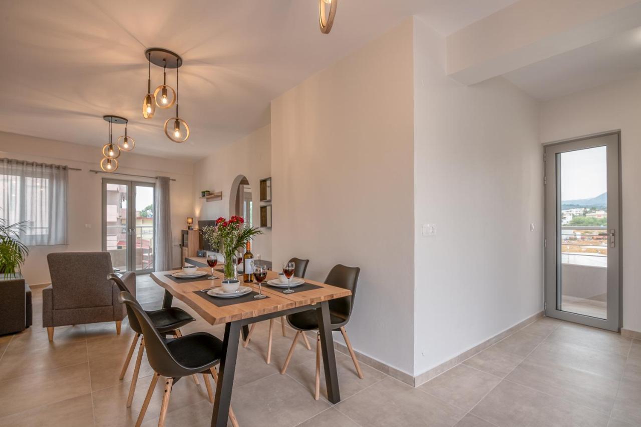 Romanza Kavros Lägenhet Paralia Kourna Exteriör bild
